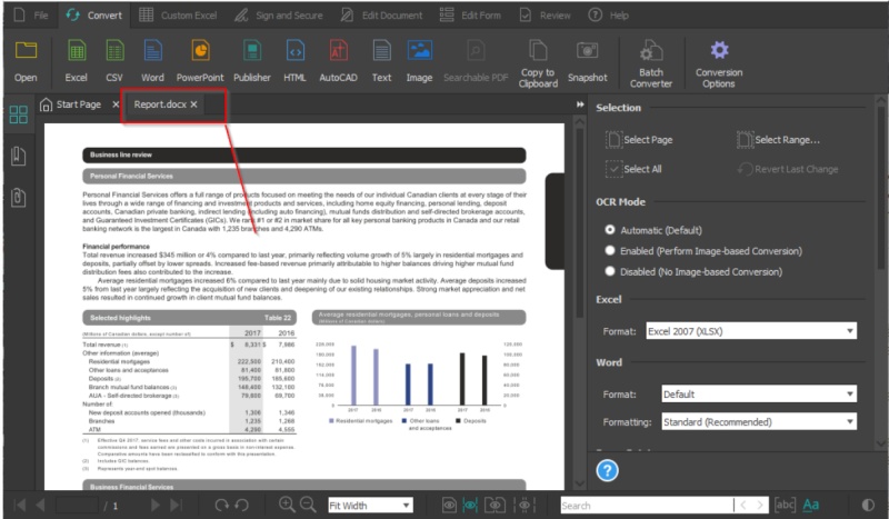 able2extract open file