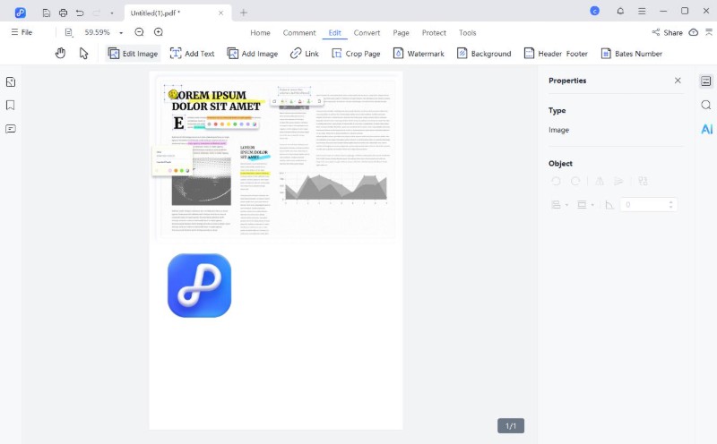 add images pdnob