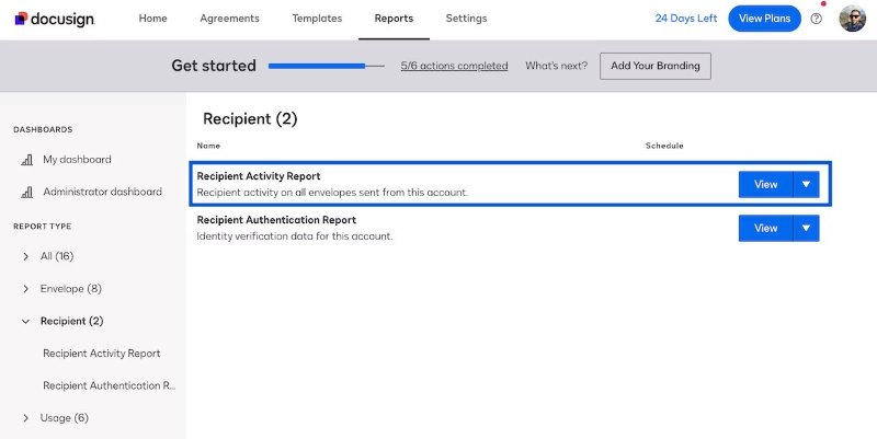  add recipients for your docusign account