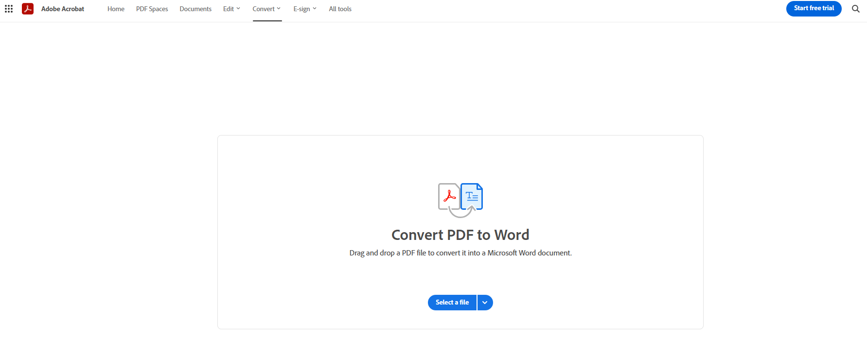 adobe acrobat online pdf to word preserve formatting