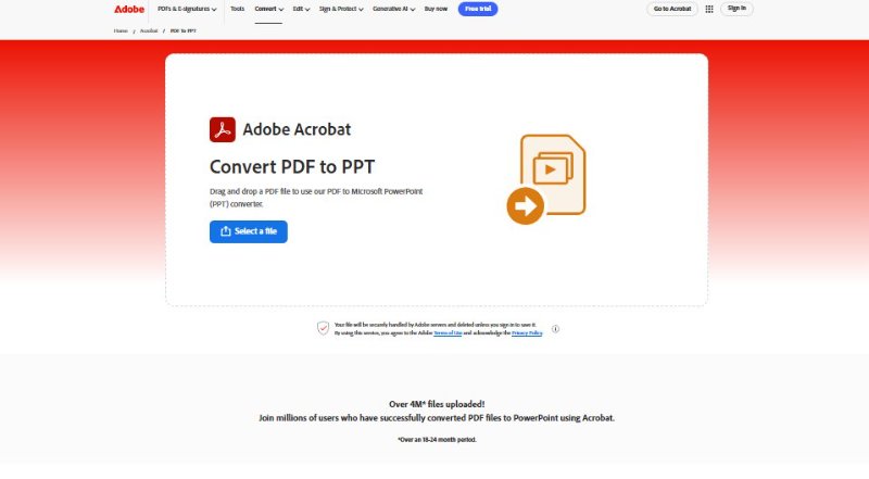 adobe acrobat pdf to ppt 