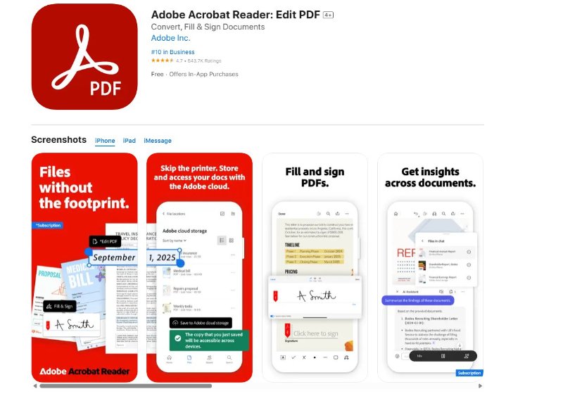 adobe acrobat reader for pdf annotation