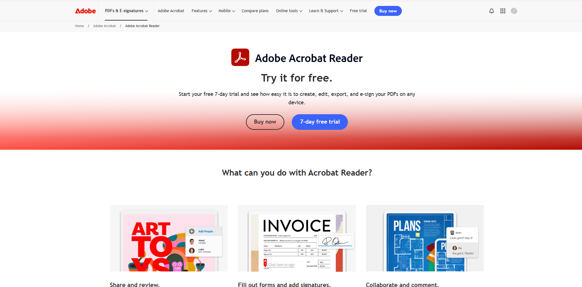 adobe acrobat reader for windows 11