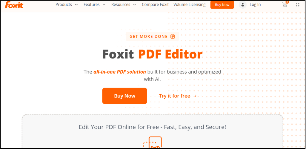 foxit pdf editor for accountants