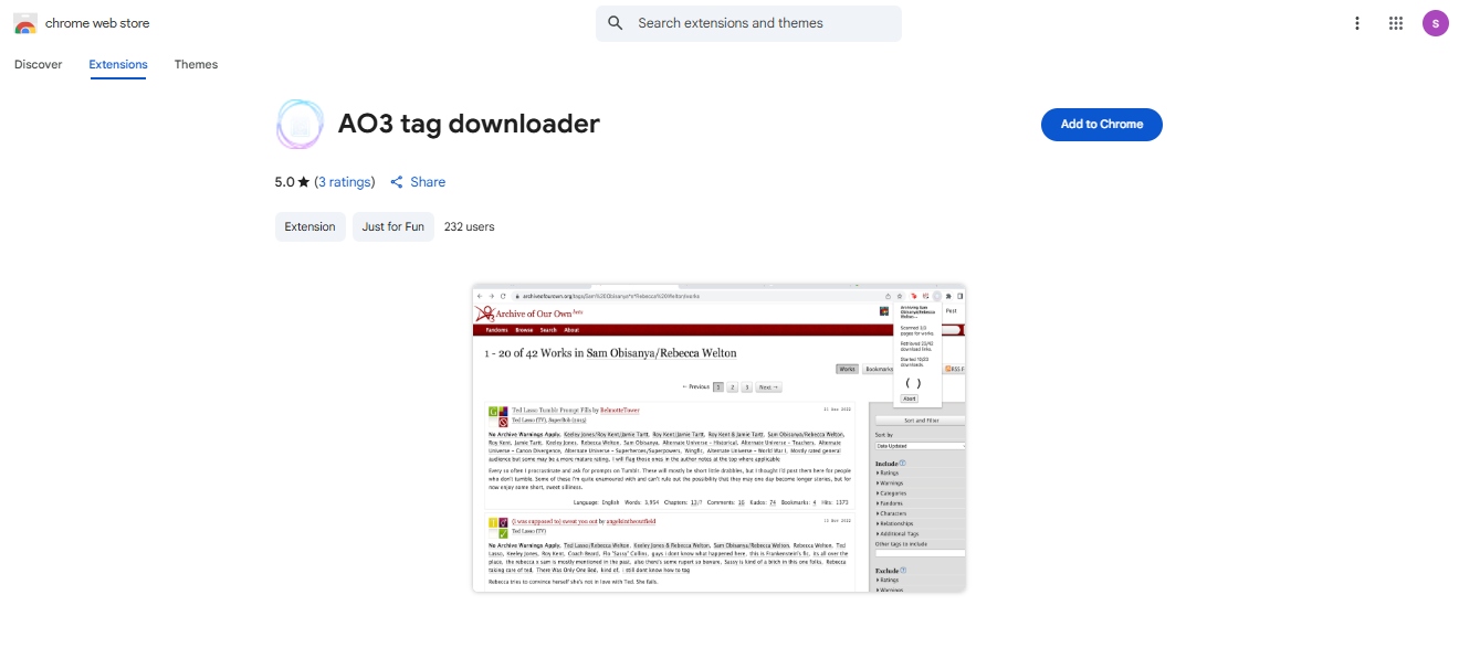 ao3 epub downloader chrome