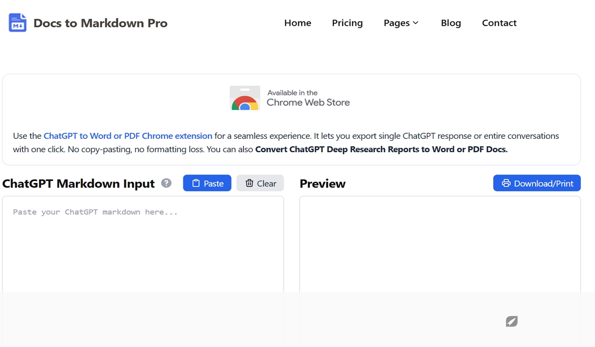 Convert ChatGPT to PDF Using Online Tools