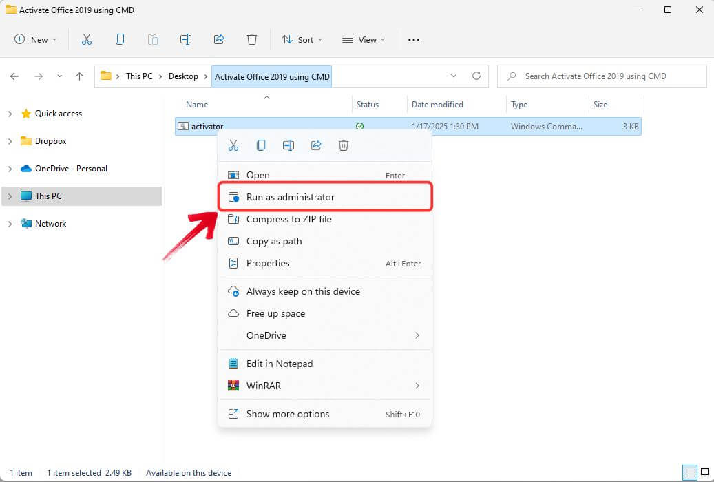 clave de producto de office 2019