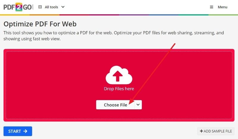 choose the pdf file