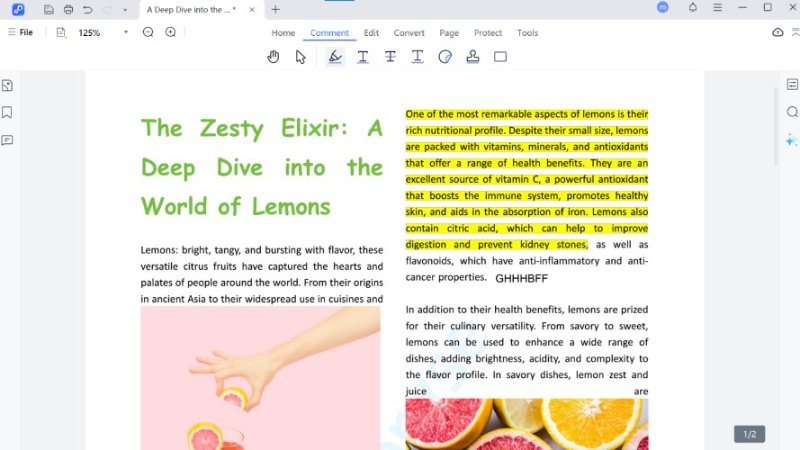 comment pdf with tenorshare pdnob