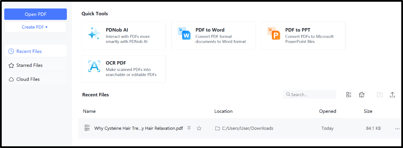 use PDNob PDF Editor after converting ACSM to PDF