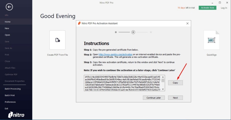  copy nitro pdf pro activation key