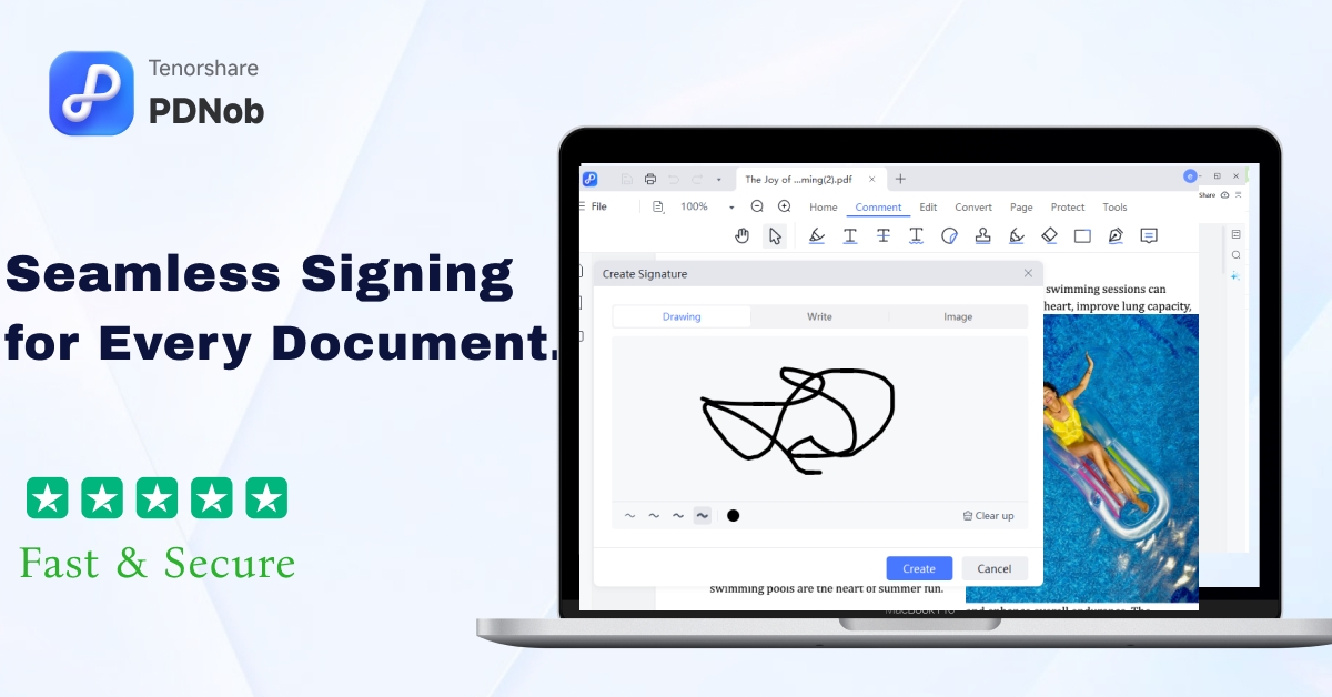 How to Create an Electronic Signature in PDF for Free