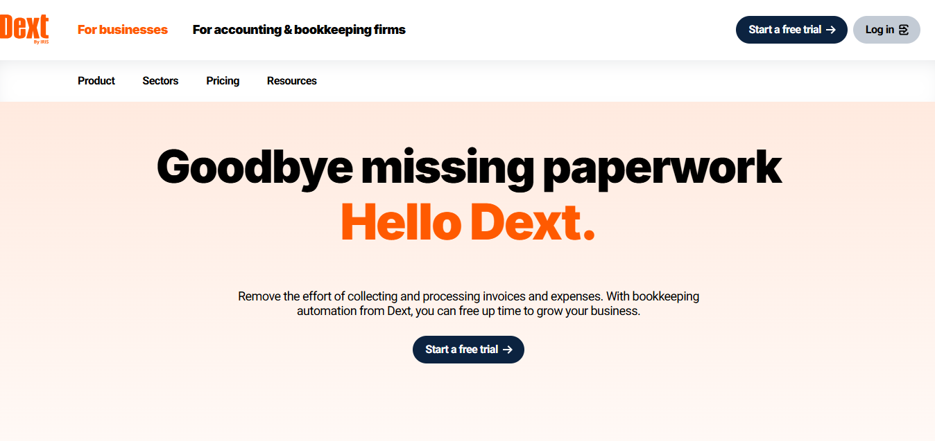 dext best ocr software for invoice processing