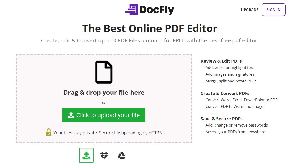 docfly free pdf editor mac os x