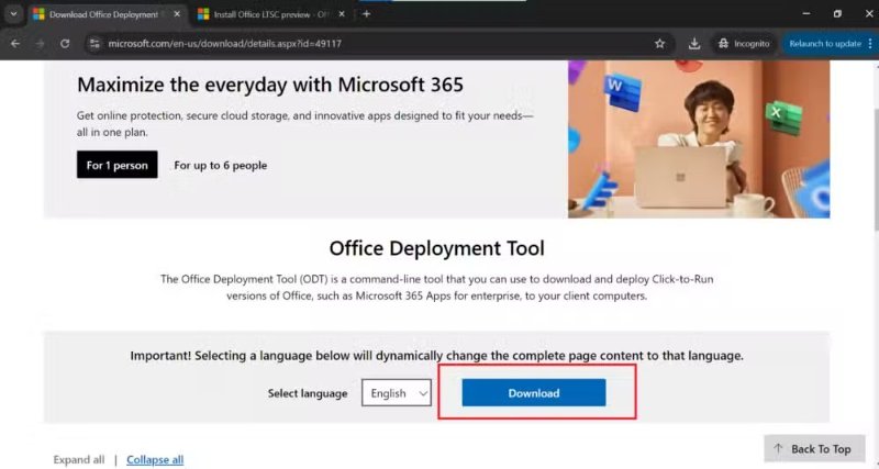 télécharger microsoft office famille et petite entreprise 2024