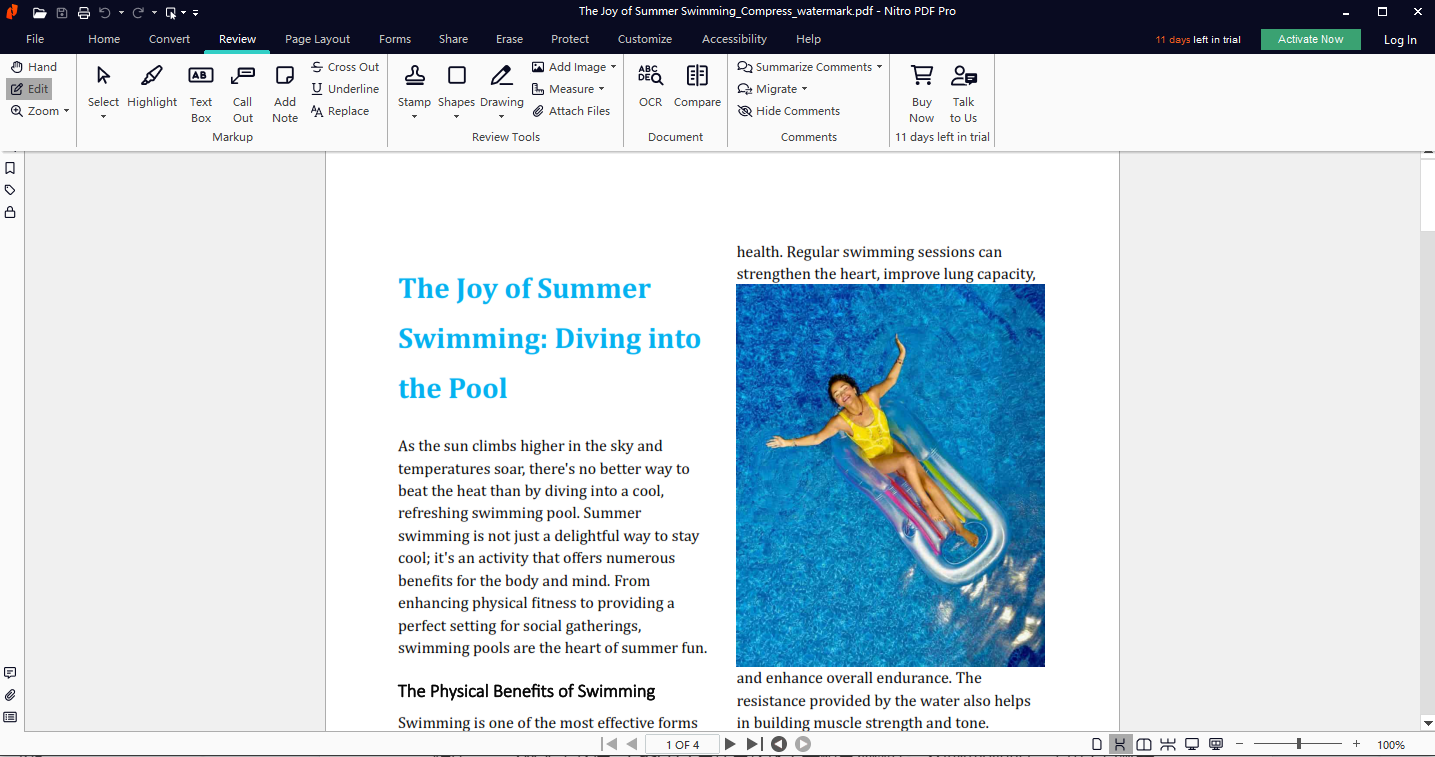 edit pdf nitro pdf pro