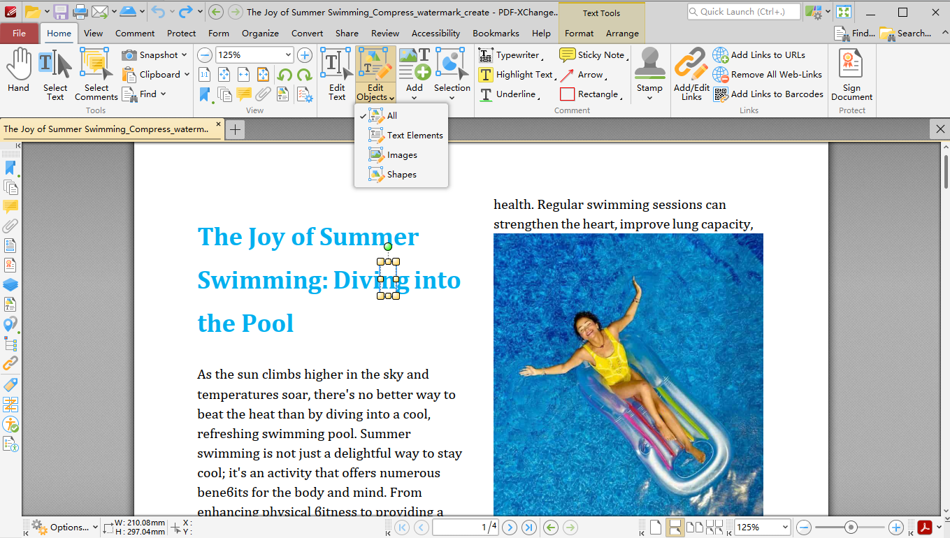 edit pdf pdf xchange