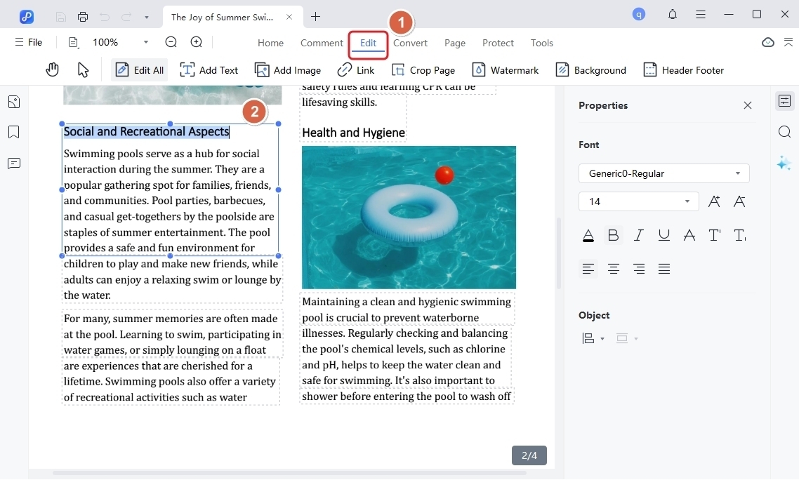 edit pdf with pdnob for mirroring