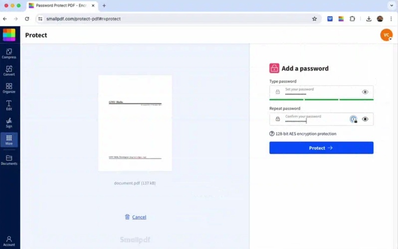 Enter Your Password Carefully
