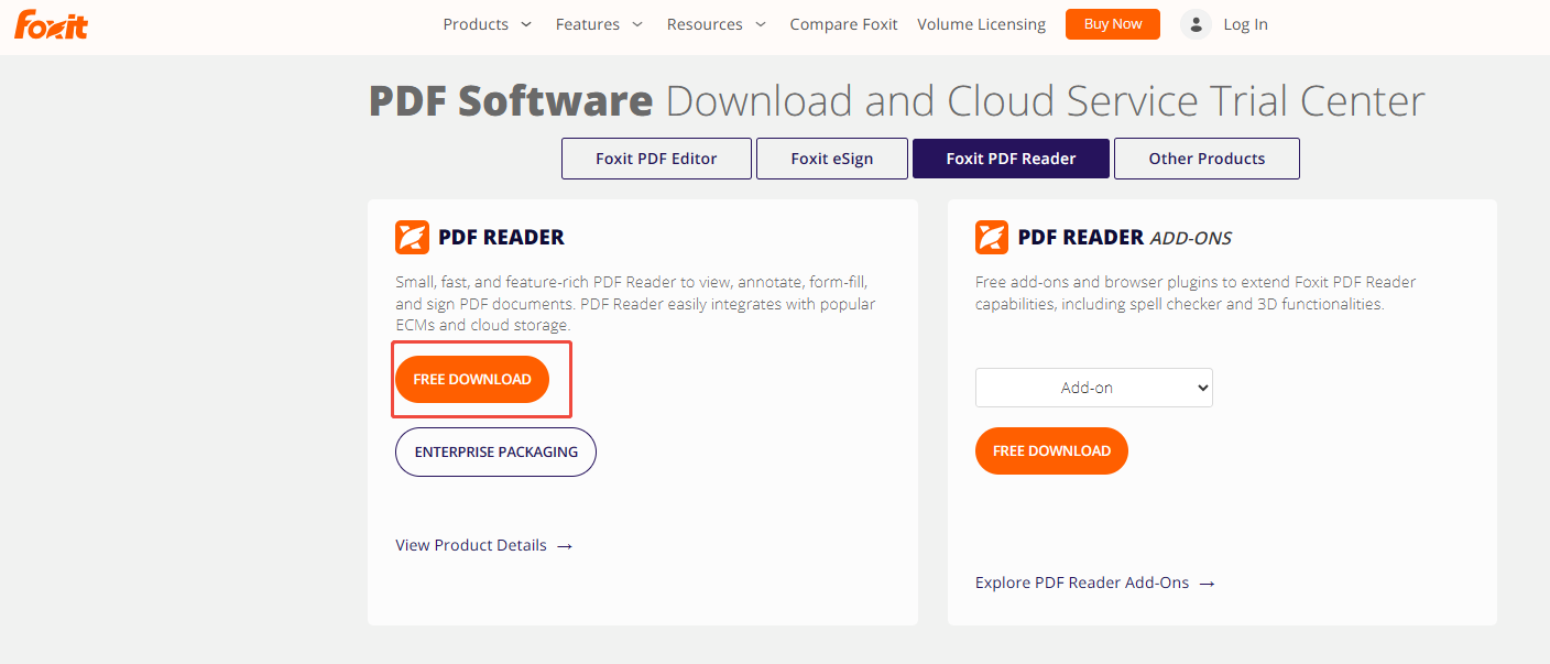 foxit pdf reader free download