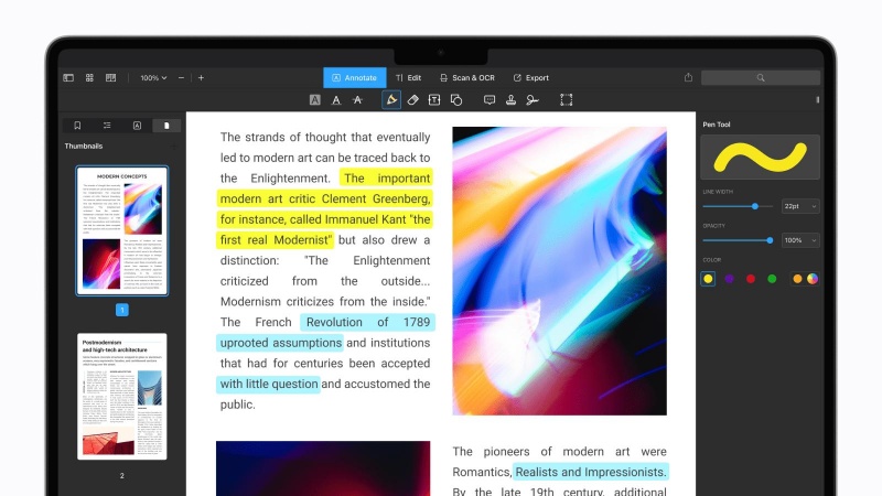 pdf expert - pdf reader mac os x