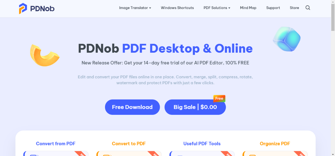 PDNob PDF Editor
