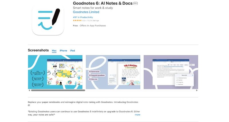 goodnotes 6 for pdf annotation