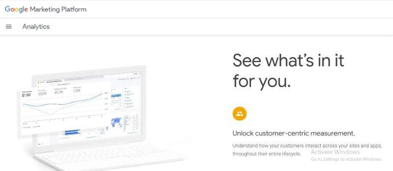 google analytics tool for small business