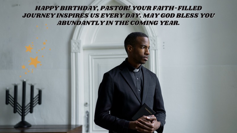 heart-touching birthday wishes for a pastor