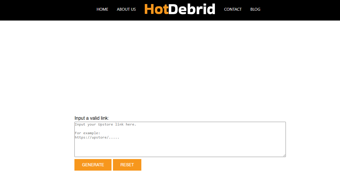 hotdebrid upstore premium downloader