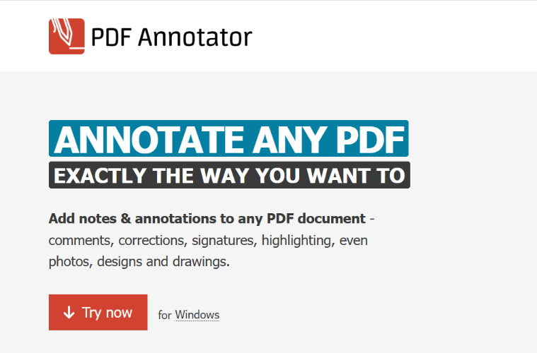 PDF annotator