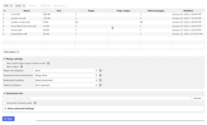 how to combine preview files into one pdf