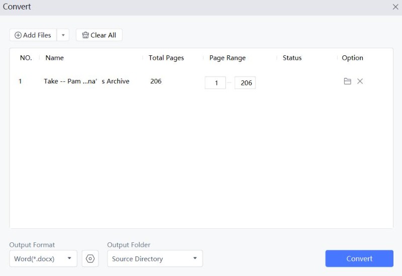 how to cut and paste a pdf file into word ppt step 3