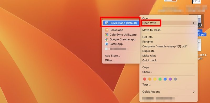 如何在 Mac 上不使用 Adobe 編輯 PDF 第 1 步