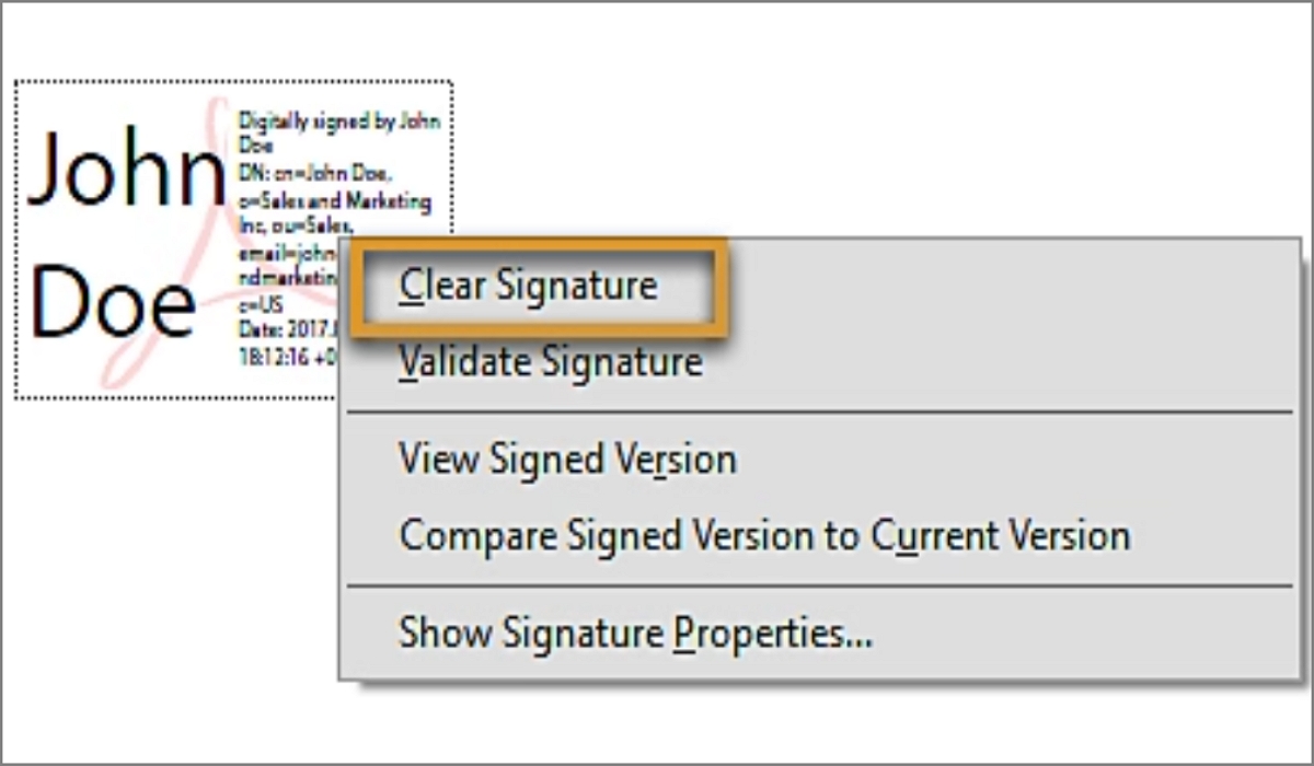 how to edit a signed PDF in Adobe