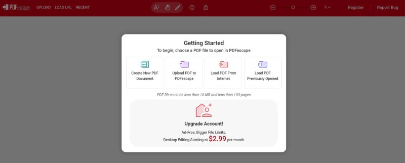 如何用 PDFescape 製作可填寫的 PDF 表單（步驟 1）