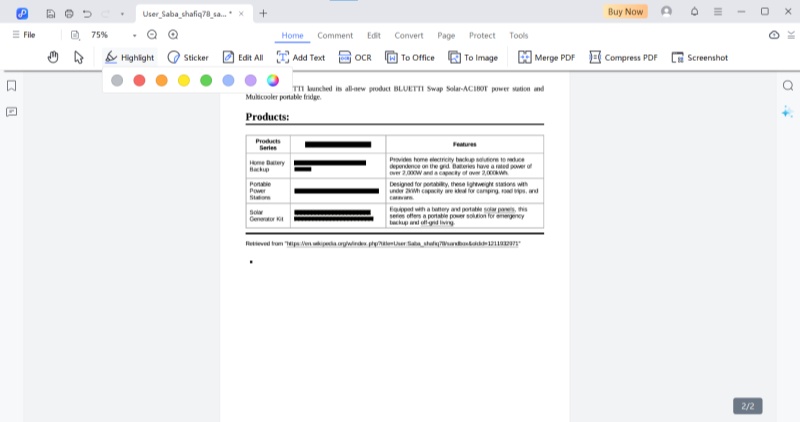 how to redact information on pdf