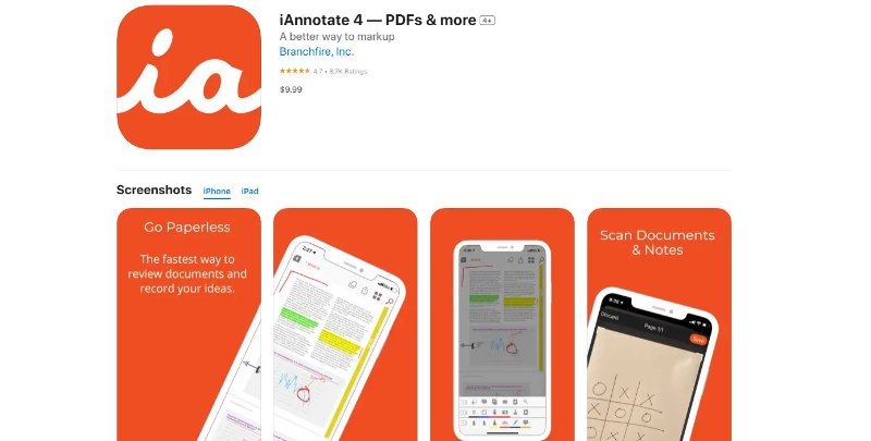 iAnnotate 4 for pdf annotation