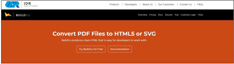 pdf file to html