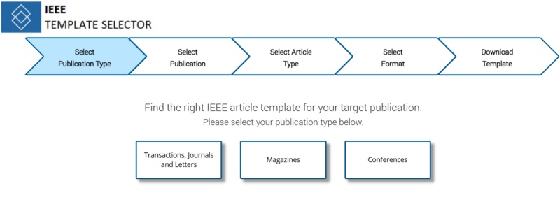 ieee format template download