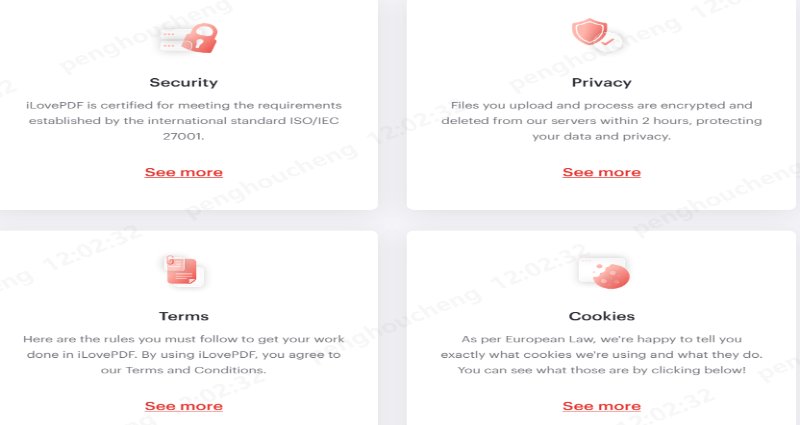 iloveepdf security