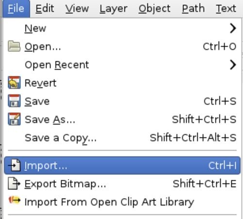 inkscape PDF to svg