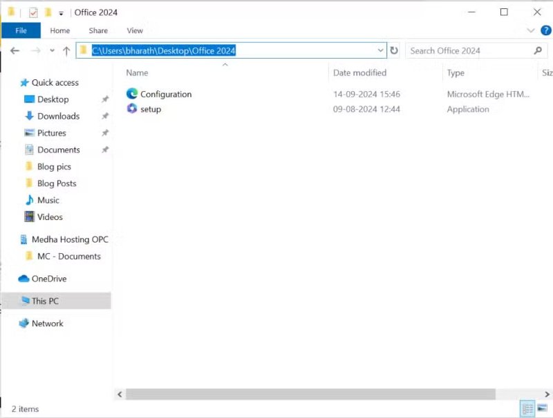 instalar microsoft office home and business 2024