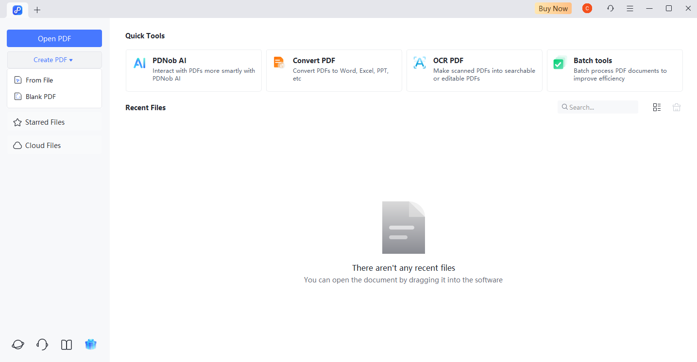 launch pdnob pdf editor