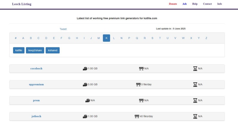 lleechlisting takefile downloader free