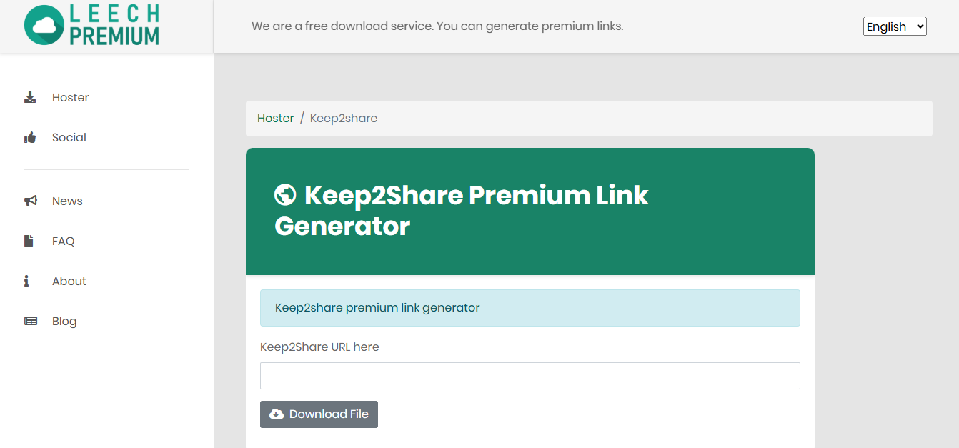 leechpremium keep2share downloader