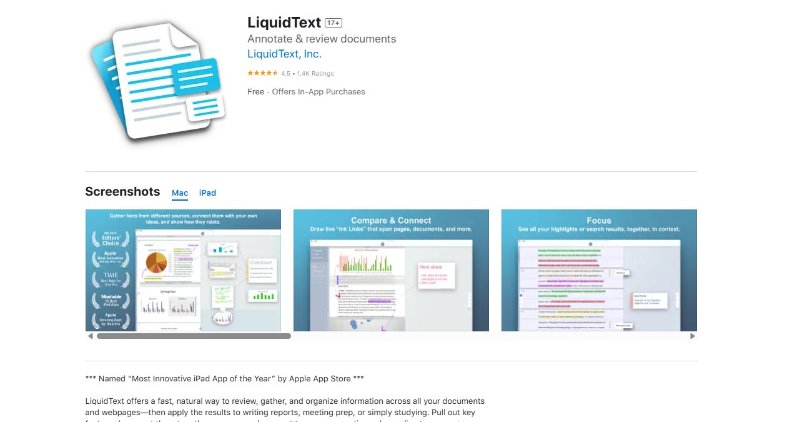liquidtext for pdf annotation
