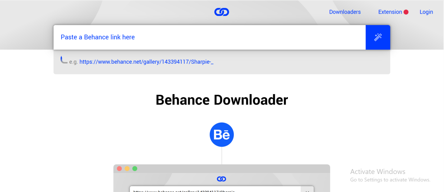  locoloader behance downloader