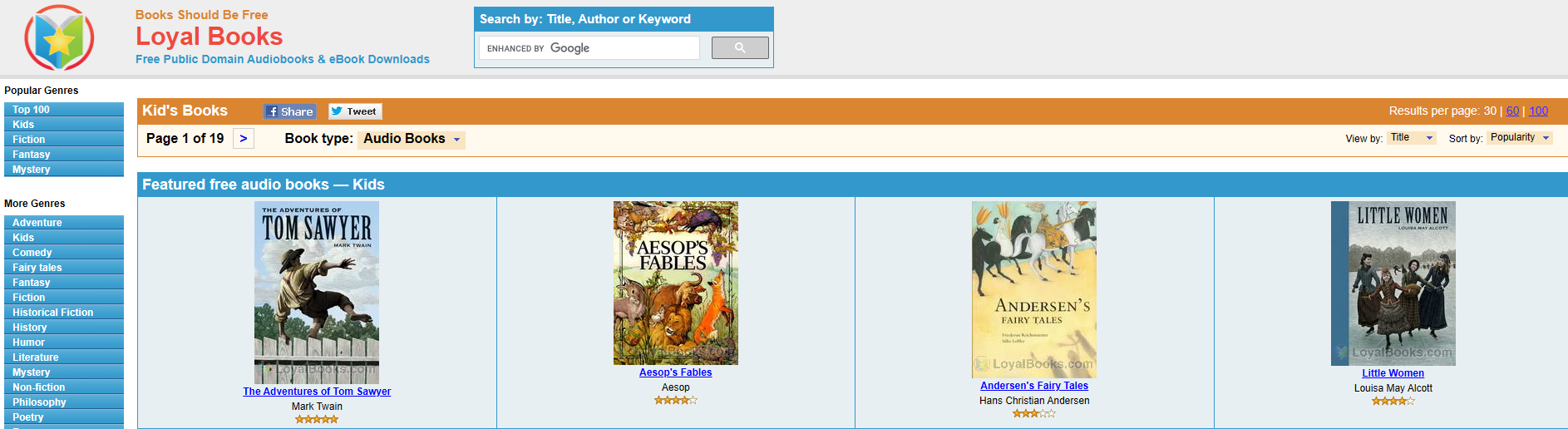 loyalbooks free children's online books