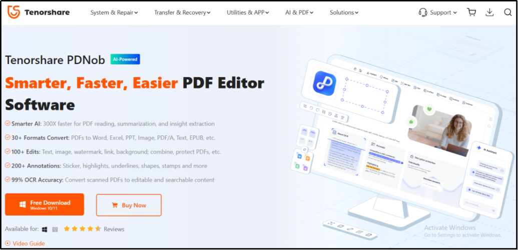 Tenorshare PDNob download page